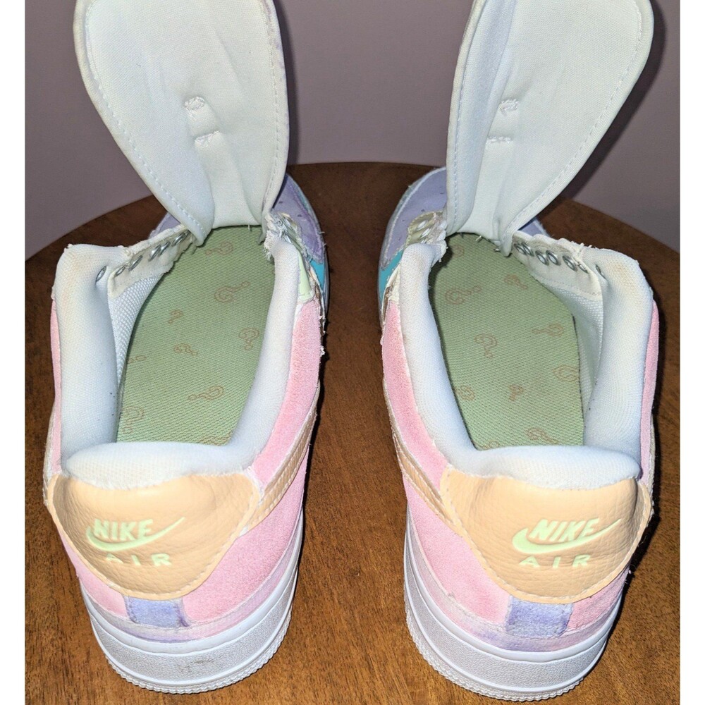 Nike Women's 8.5 Air Force 1 Low Pastel Reveal Shoes Arctic Punch DJ6901-600 - Picture 9 of 12